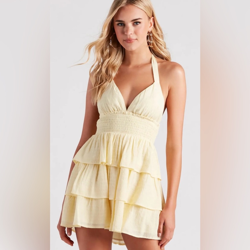 Yellow dress